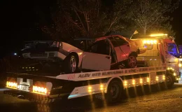 Ödemiş’te otomobil ile hafif ticari araç çarpıştı: 5 yaralı